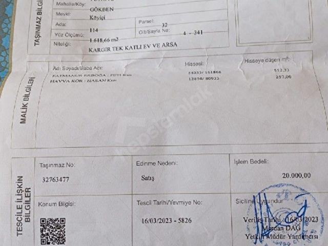 Fethiye, Muğla içerisinde satılık Arsa