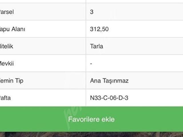 Tarsus, Mersin içerisinde satılık Arsa