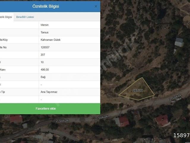 Tarsus, Mersin içerisinde satılık Arsa