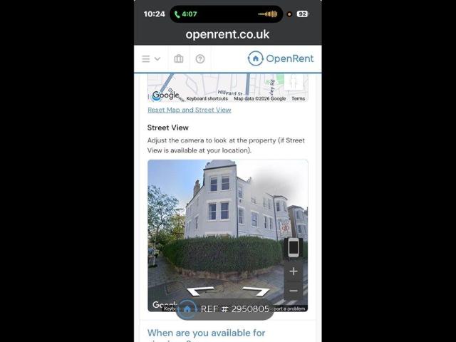 Apartment for rent in Oval, Greater London