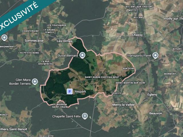 Terrain vente à Auxerre, Aillant-sur-tholon