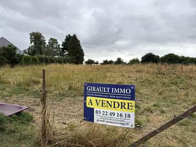 Terrain vente à Montdidier, Ailly-sur-noye