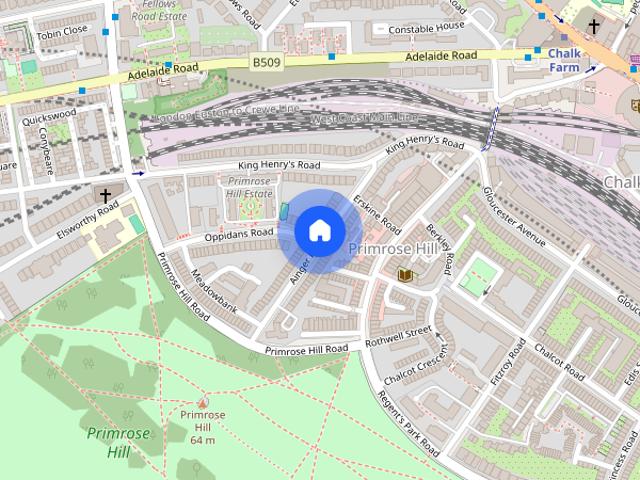 Apartment for rent in Chalk Farm, Primrose Hill
