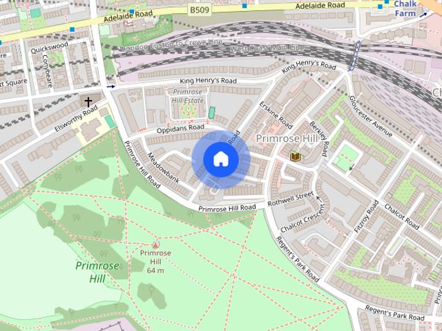 Apartment for rent in Primrose Hill, Greater London