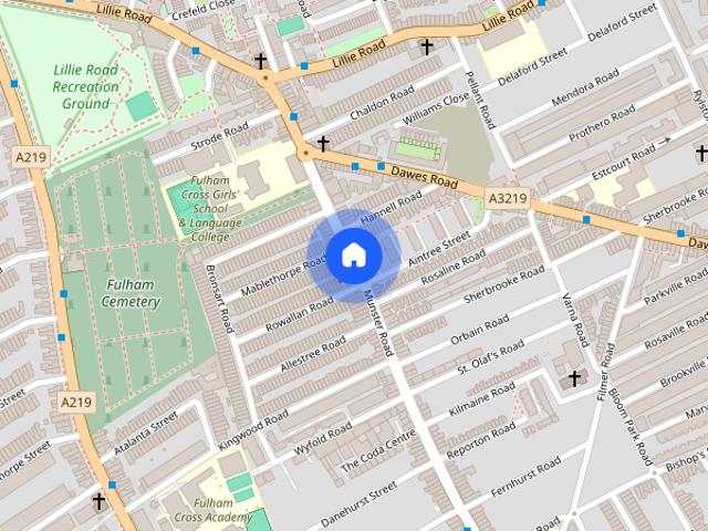 Apartment for rent in Fulham, Greater London