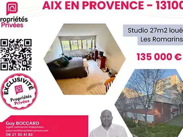 Appartement vente à Aix-en-Provence, Aix-en-provence