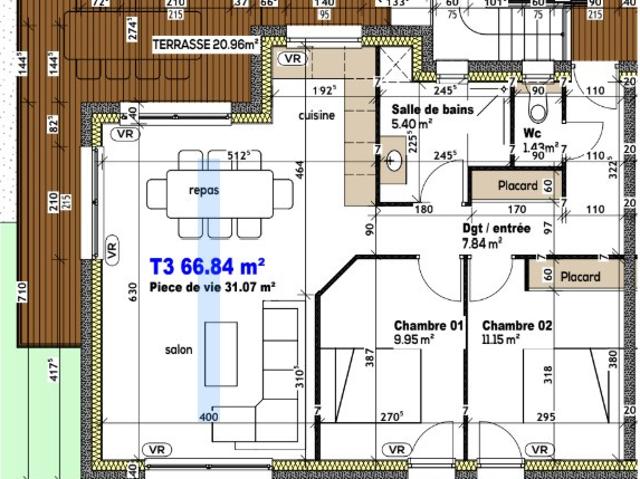 Appartement vente à La Liberté, Aix-les-Bains