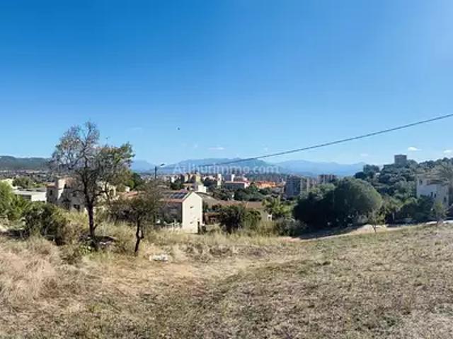Terrain vente à Ajaccio