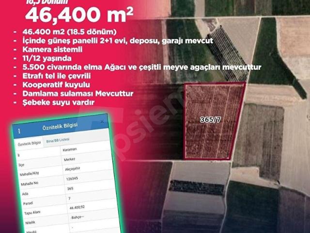 Akçaşehir, Karaman Merkez içerisinde satılık mülk