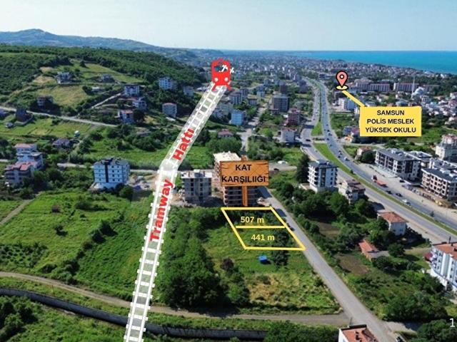 Atakum, Samsun içerisinde satılık Arsa
