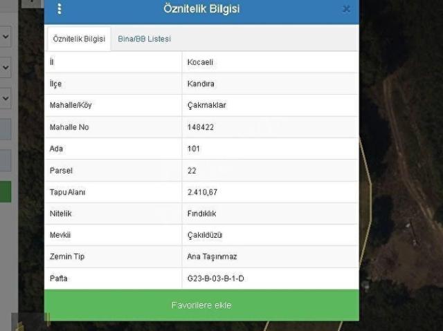 Kandira, Kocaeli içerisinde satılık Arsa