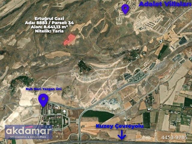 Kocasinan, Kayseri içerisinde satılık Arsa
