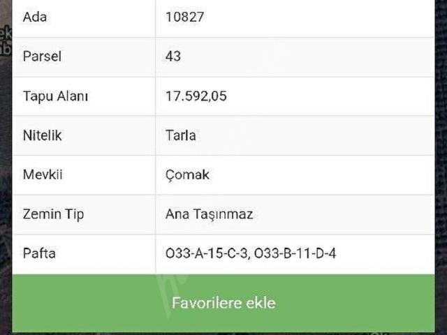 Akdeniz, Mersin içerisinde satılık Arsa