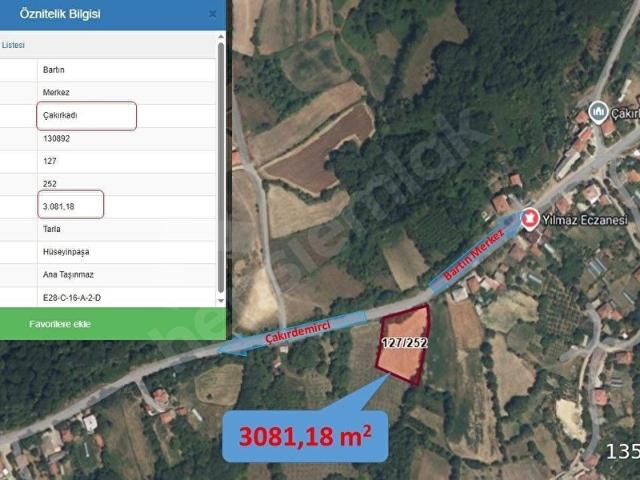 Bartın Merkez, Bartin içerisinde satılık Arsa