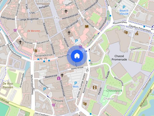 Appartement te huur in Centrum, Breda