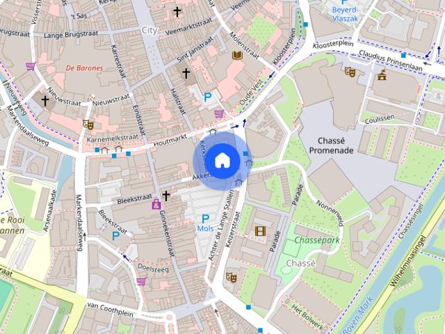 Appartement te huur in Centrum, Breda