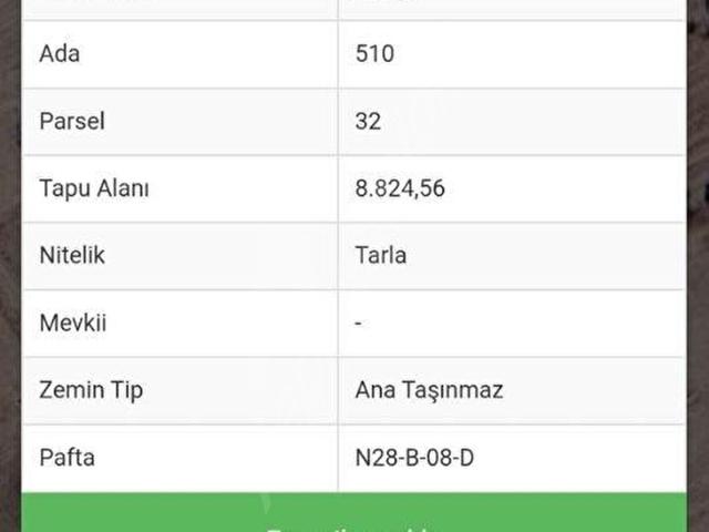 Ağalar, Akören içerisinde satılık Arsa