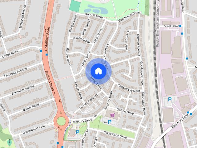 House for rent in Oxley, Wolverhampton