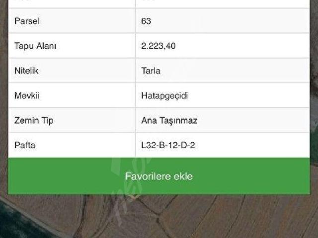 Demirci, Gülağaç içerisinde satılık Arsa