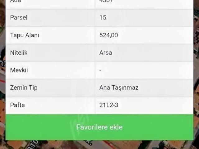 Aksaray Merkez, Aksaray içerisinde satılık Arsa