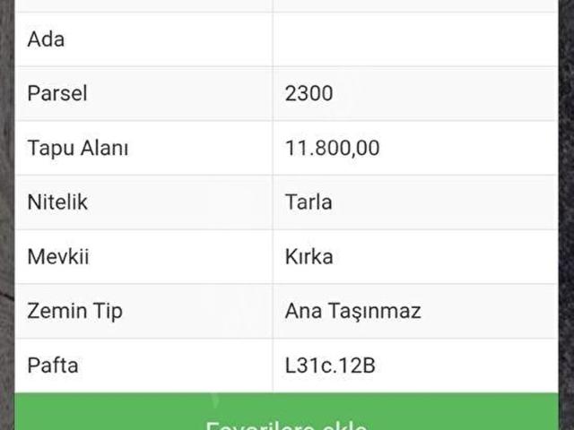 İncesu, Aksaray Merkez içerisinde satılık Arsa