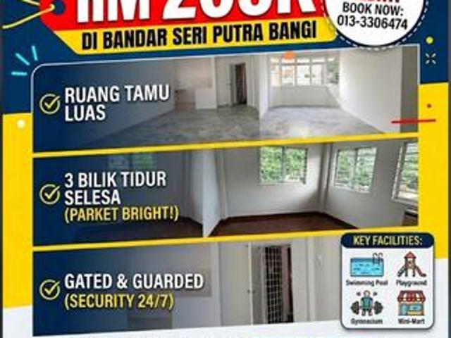 Apartment for sale in Kajang, Langat