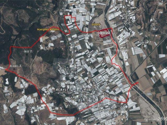 Aksu, Antalya içerisinde satılık Arsa