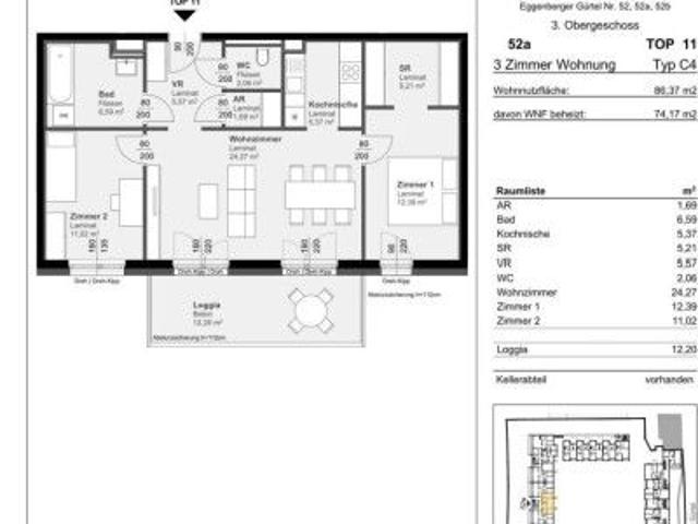 Apartment mieten in Gries, Gersdorf-Feistritz