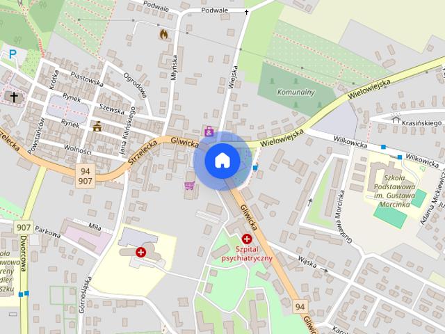 Kawalerka do wynajęcia w Toszek, Śląskie