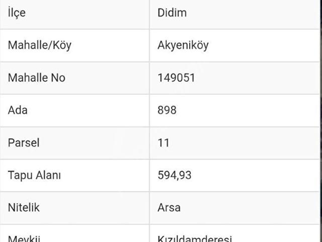 Didim, Aydin içerisinde satılık Arsa