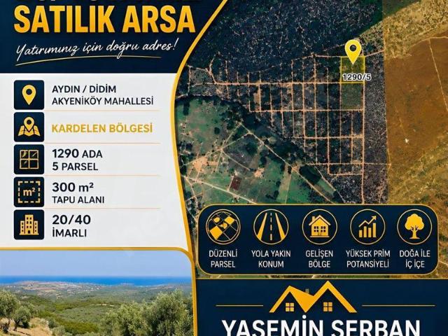 Didim içerisinde satılık Arsa