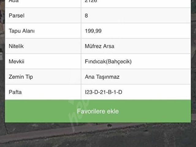 Tavşanlı Sanayii, Tavşanlı içerisinde satılık Arsa
