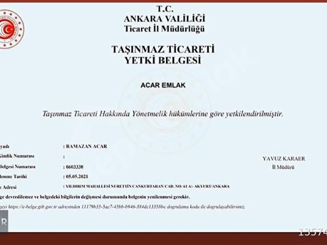 Akyurt, Ankara içerisinde satılık mülk