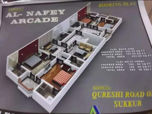 Apartment for sale in Sukkur, Federally Administered Tribal Areas fata