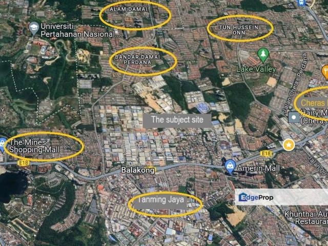 Warehouse for sale in Cheras, Kuala Lumpur