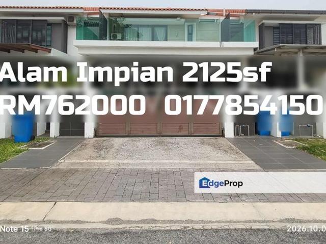 House for sale in Shah Alam, Petaling