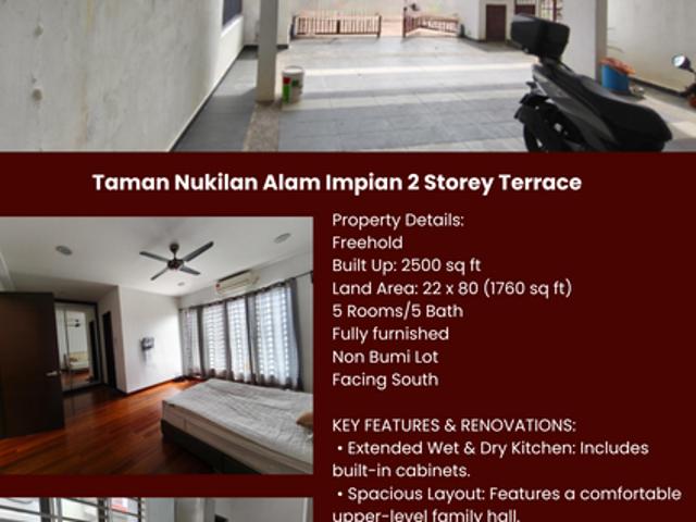 House for sale in Alam Impian, Selangor