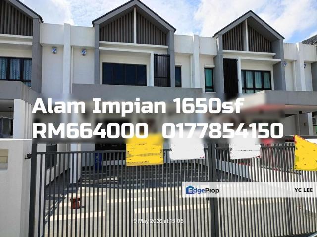 House for sale in Alam Impian, Selangor