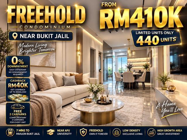 Condominium for sale in Cheras, Kuala Lumpur