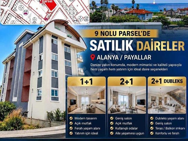 Büyükyer, Alanya içerisinde satılık mülk