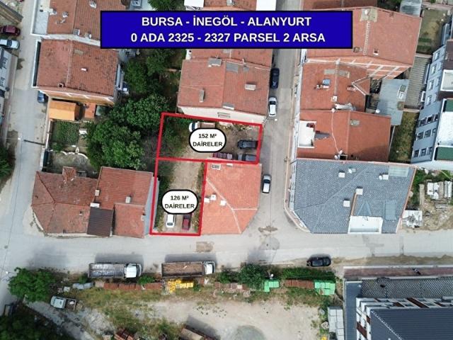 İnegöl, Bursa içerisinde satılık Arsa