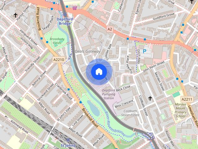 Apartment for rent in London Borough of Lewisham, Deptford