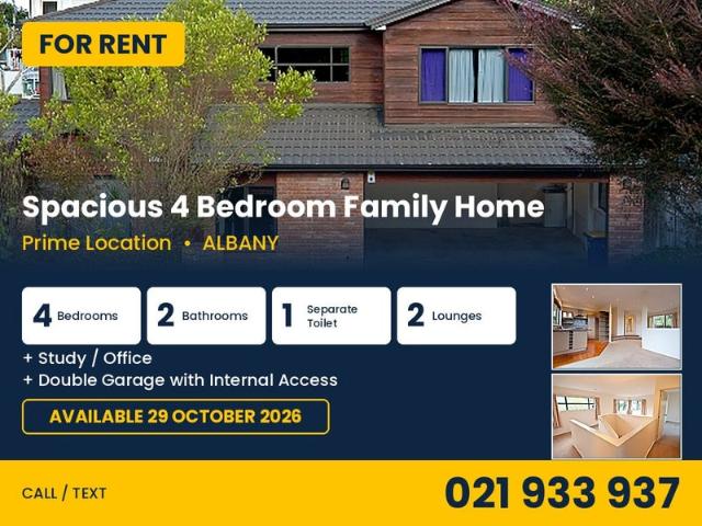 House for rent in Albany Village, Upper Harbour