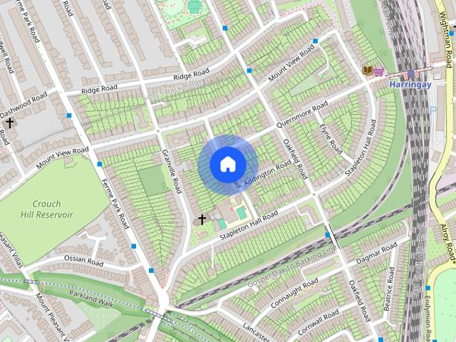 Apartment for rent in Stroud Green, Greater London