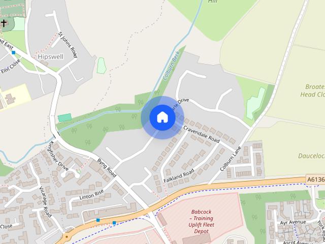 House for rent in Colburn, North Yorkshire