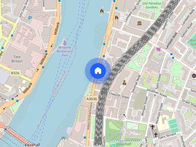 Apartment for rent in Vauxhall, Greater London