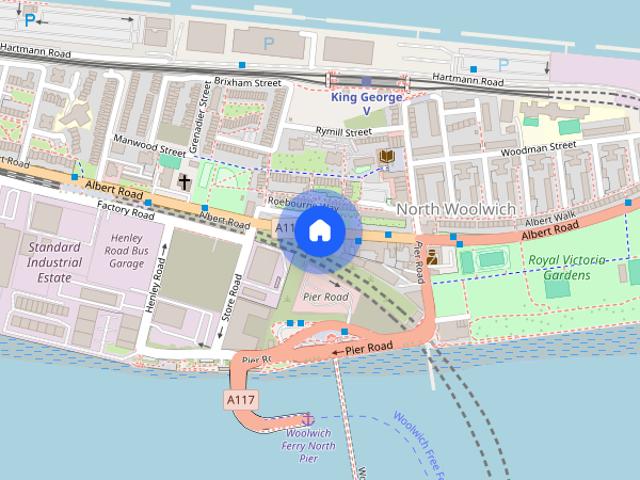 Apartment for rent in North Woolwich, Greater London