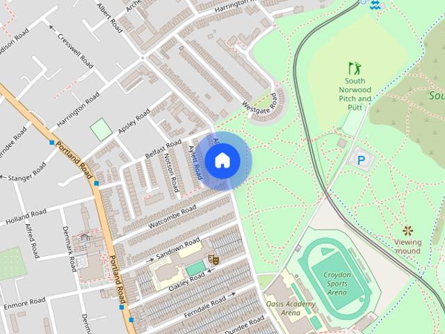 Apartment for rent in London Borough of Croydon, Cat Hill