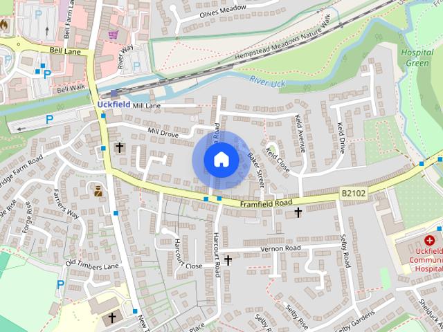 House for rent in Uckfield, Cross In Hand