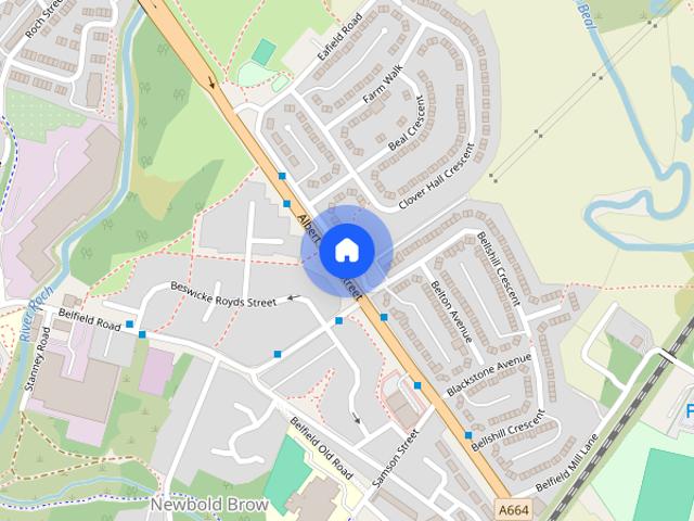 House for rent in Burnedge, Greater Manchester